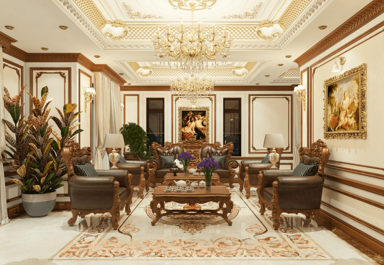 Nội thất Pháp thanh lịch 