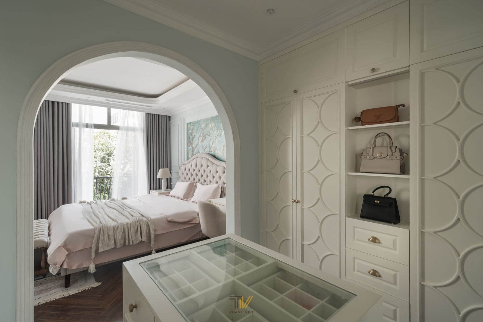 Gam màu phong cách Tân Cổ Điển 