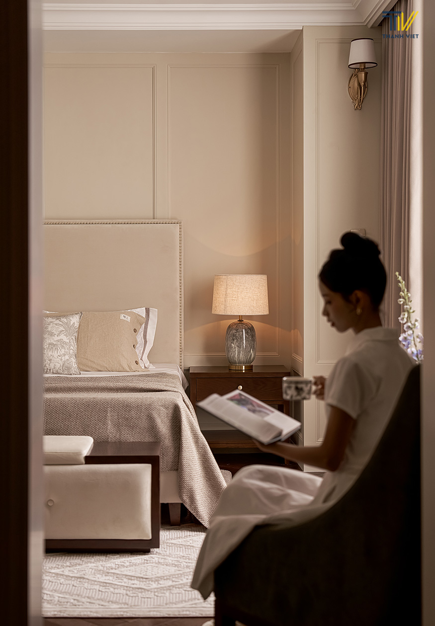 Phòng ngủ King biệt thự Emery Villa