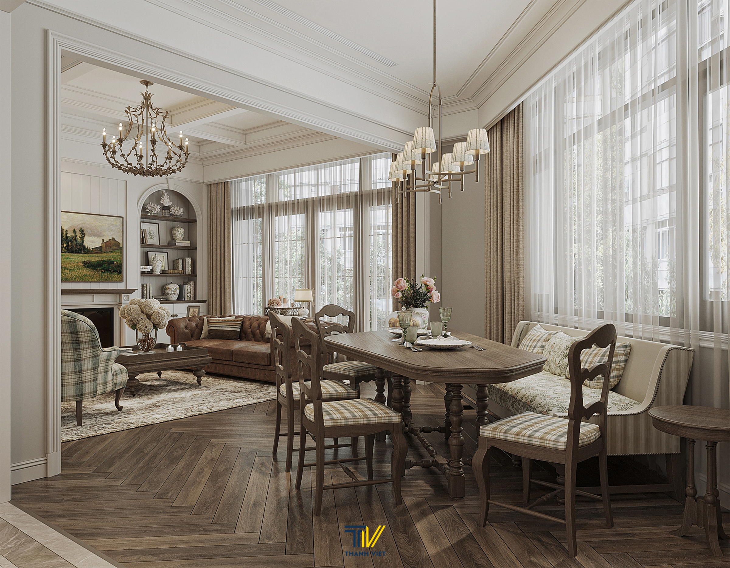 Thiết kế phòng bếp - ăn