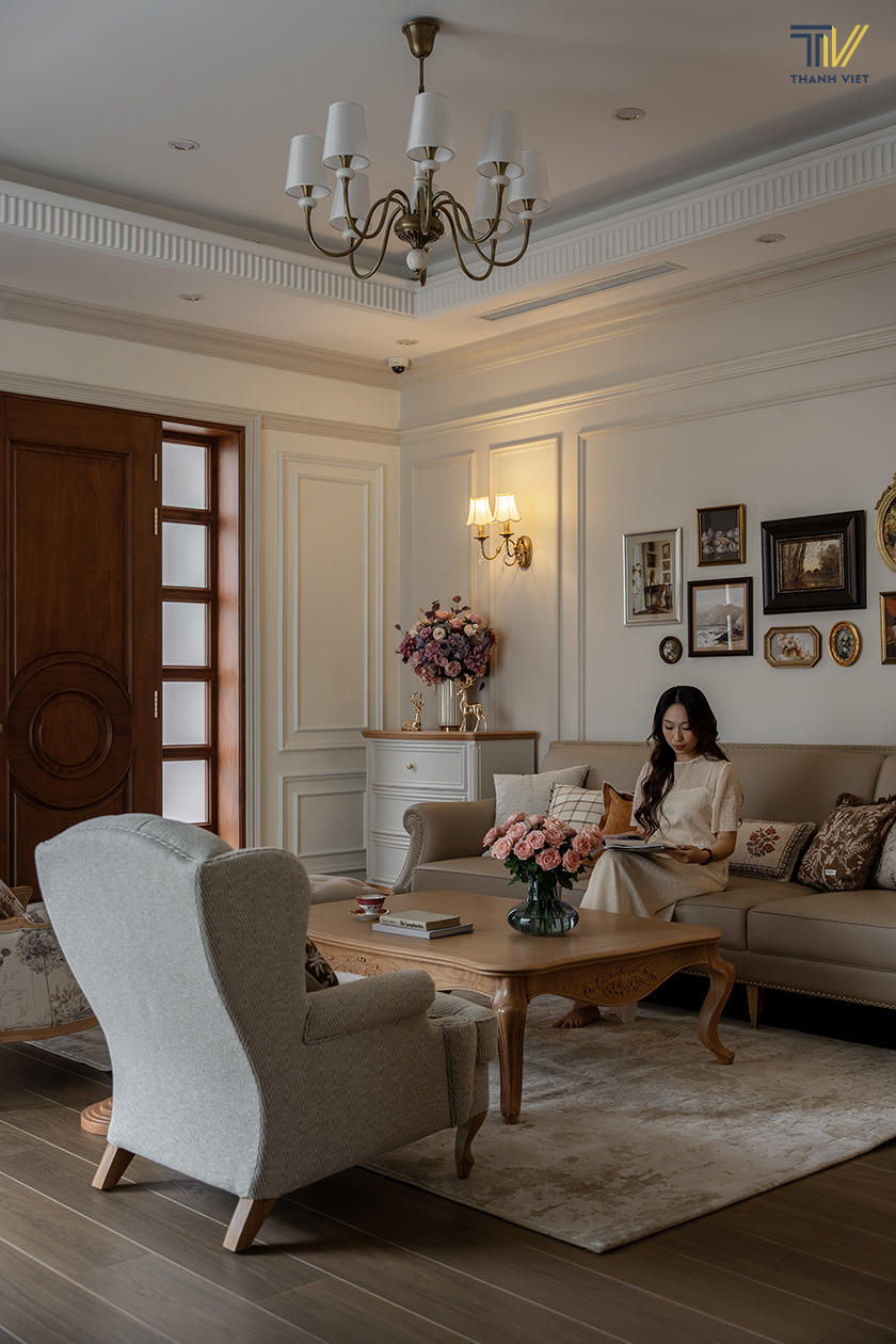 Phòng khách biệt thự