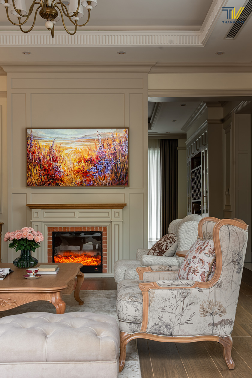 Phòng khách biệt thự