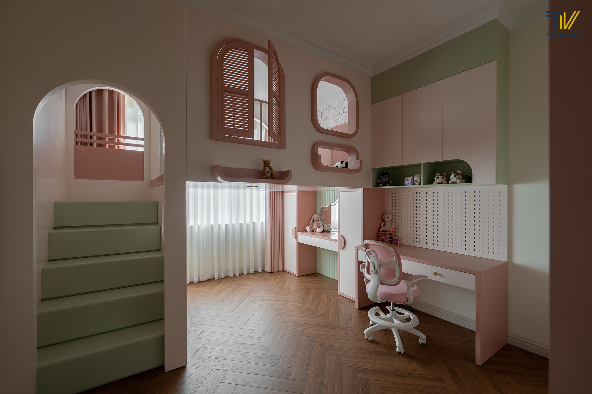 Nội thất phòng con gái