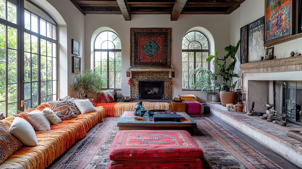 Phong cách thiết kế nội thất Bohemian