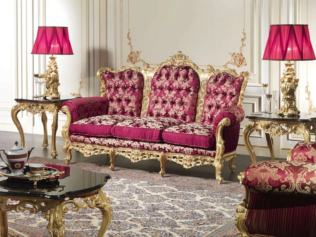 phong cách nội thất baroque
