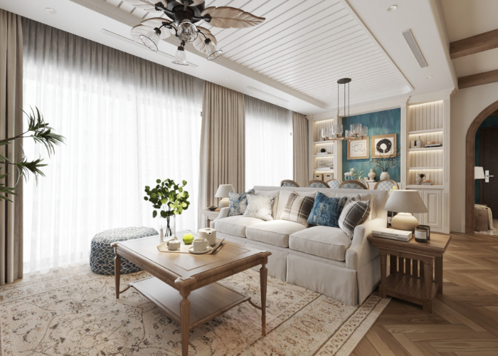 Thiết Kế Nội Thất Chung Cư 100m2 Tiện Nghi, Thẩm Mỹ Cao