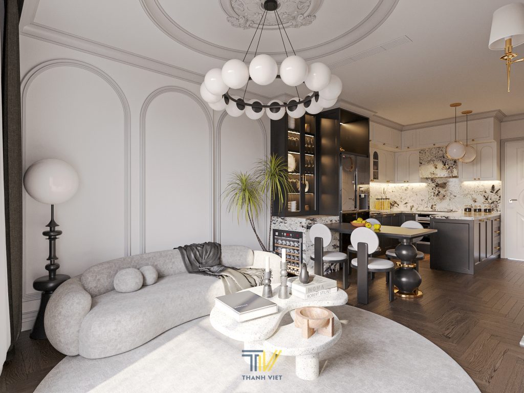 Thiết Kế Nội Thất Chung Cư 120m2