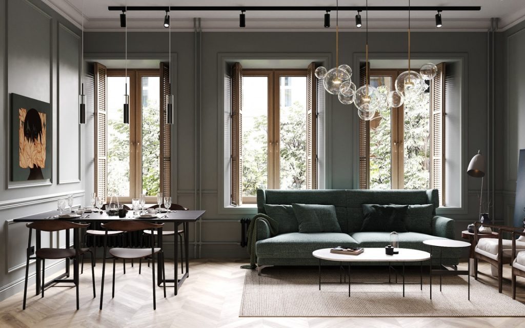 Thiết Kế Nội Thất Chung Cư 130m2