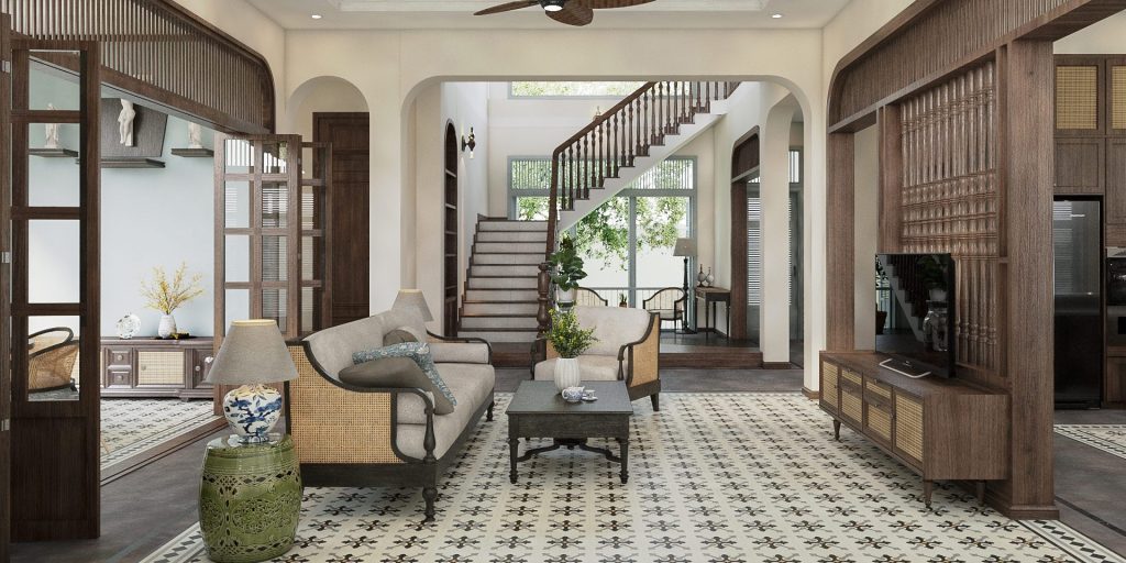 Thiết Kế Nội Thất Nhà 2 Tầng 100m2