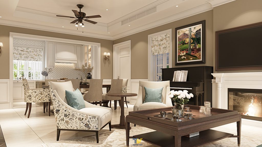 Thiết Kế Nội Thất Nhà Liền Kề 