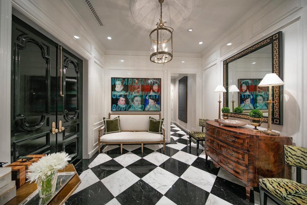 Phong cách nội thất Hollywood Regency