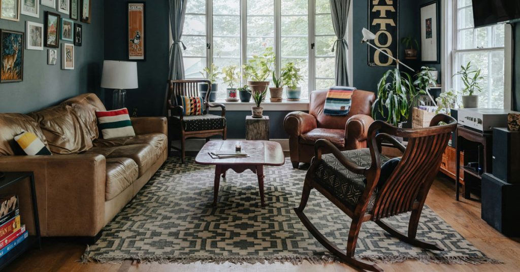 Phong cách nội thất vintage nổi bật với gam màu pastel nhẹ, chất liệu tự nhiên và các chi tiết trang trí mang dấu ấn thời gian.