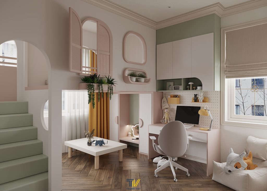 Thiết Kế Nội Thất Phòng Trẻ Em